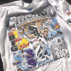 Vintage 1993 Salem Chicago White Sox comic tee